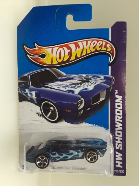 2012 Hot Wheels '73 Pontiac Firebird 2013 HW SHOWROOM